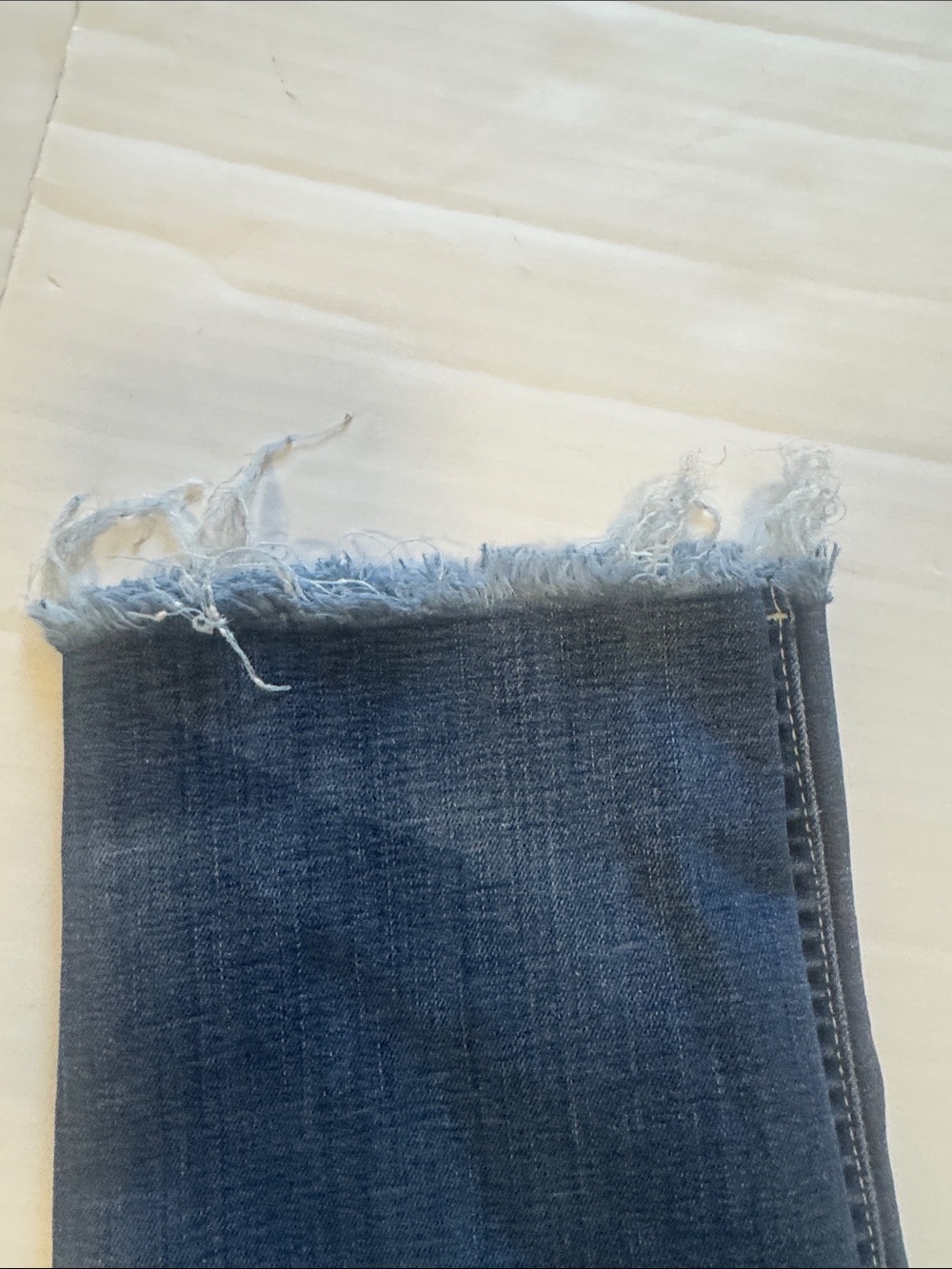 Madewell Straight-Leg Jeans in Dark Blue Denim - Picture 3 of 11